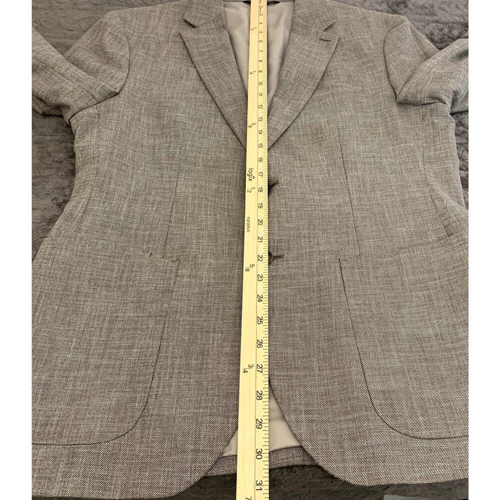 Banana Republic Cotton Blend Blazer Sport Coat Slim Fit Size 40R - Picture 11 of 15
